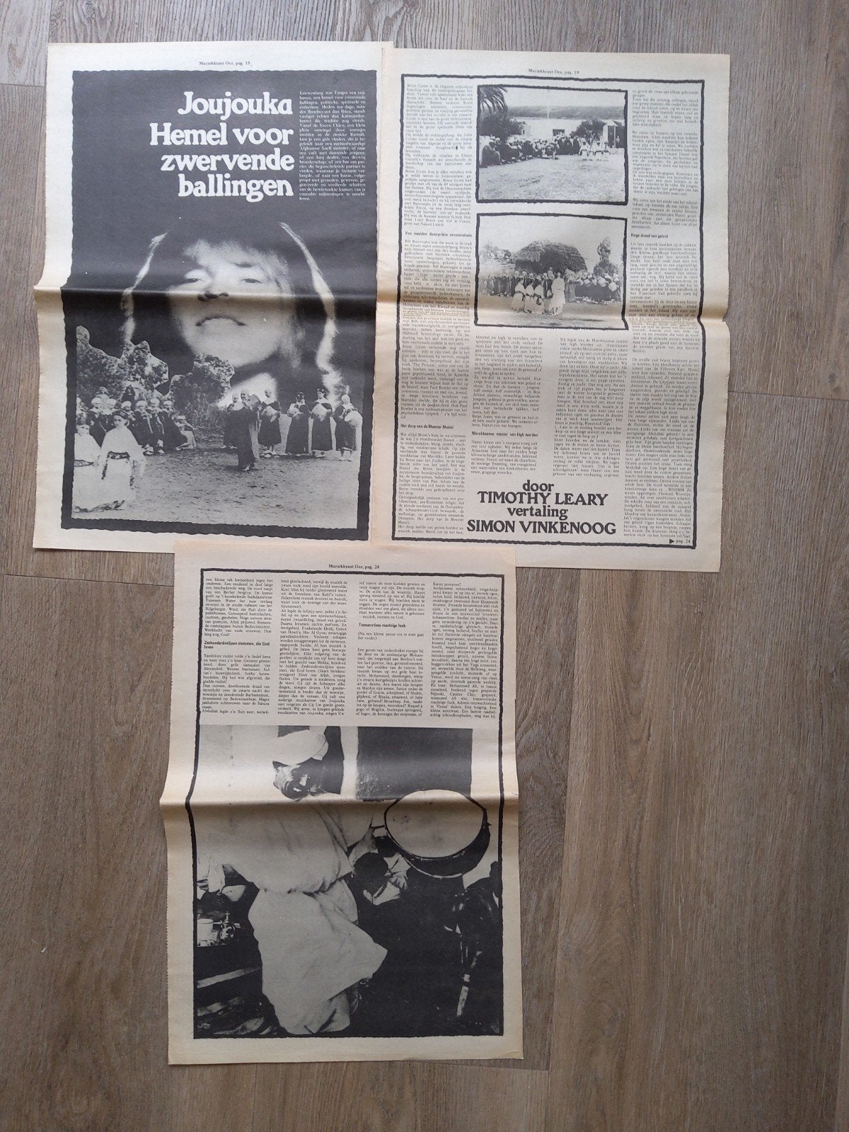 Rolling stones: Brian Jones Joujouka  1972, Ophalen of Verzenden, Boek, Tijdschrift of Artikel