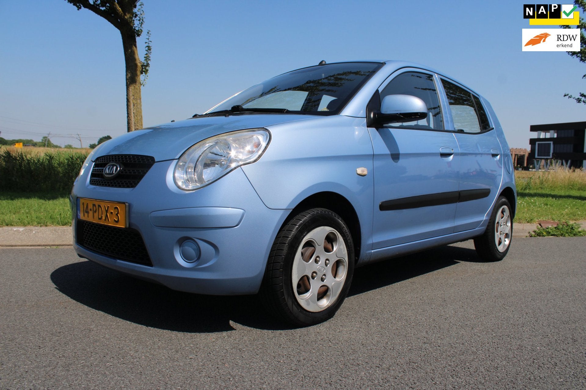 Kia Picanto 1.0 X-pect APK 29-01-2027, Stof, Zwart, 4 cilinders, Origineel Nederlands