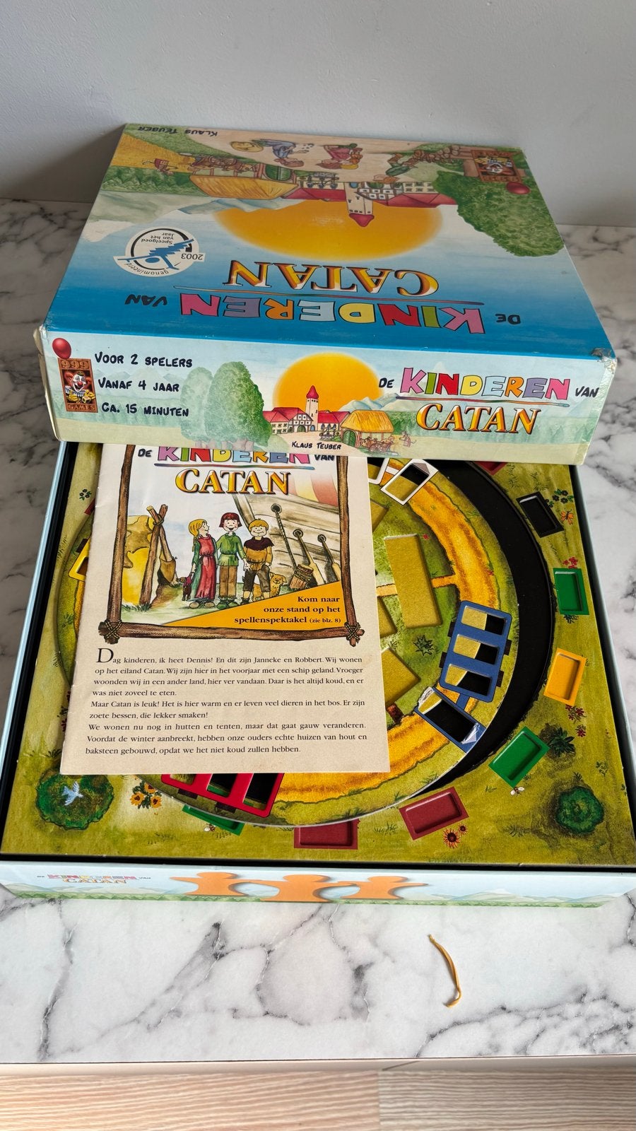 De Kinderen van Catan - Bordspel voor het hele gezin, Een of twee spelers, Ophalen of Verzenden, Gebruikt