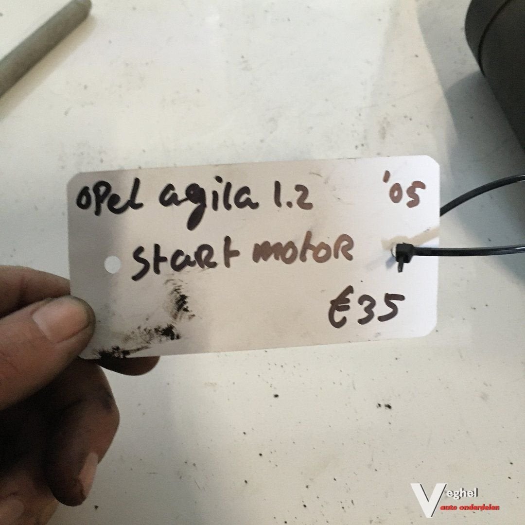 Opel Agila  1.2 2005 Startmotor, Gebruikt, -, -, Ophalen of Verzenden