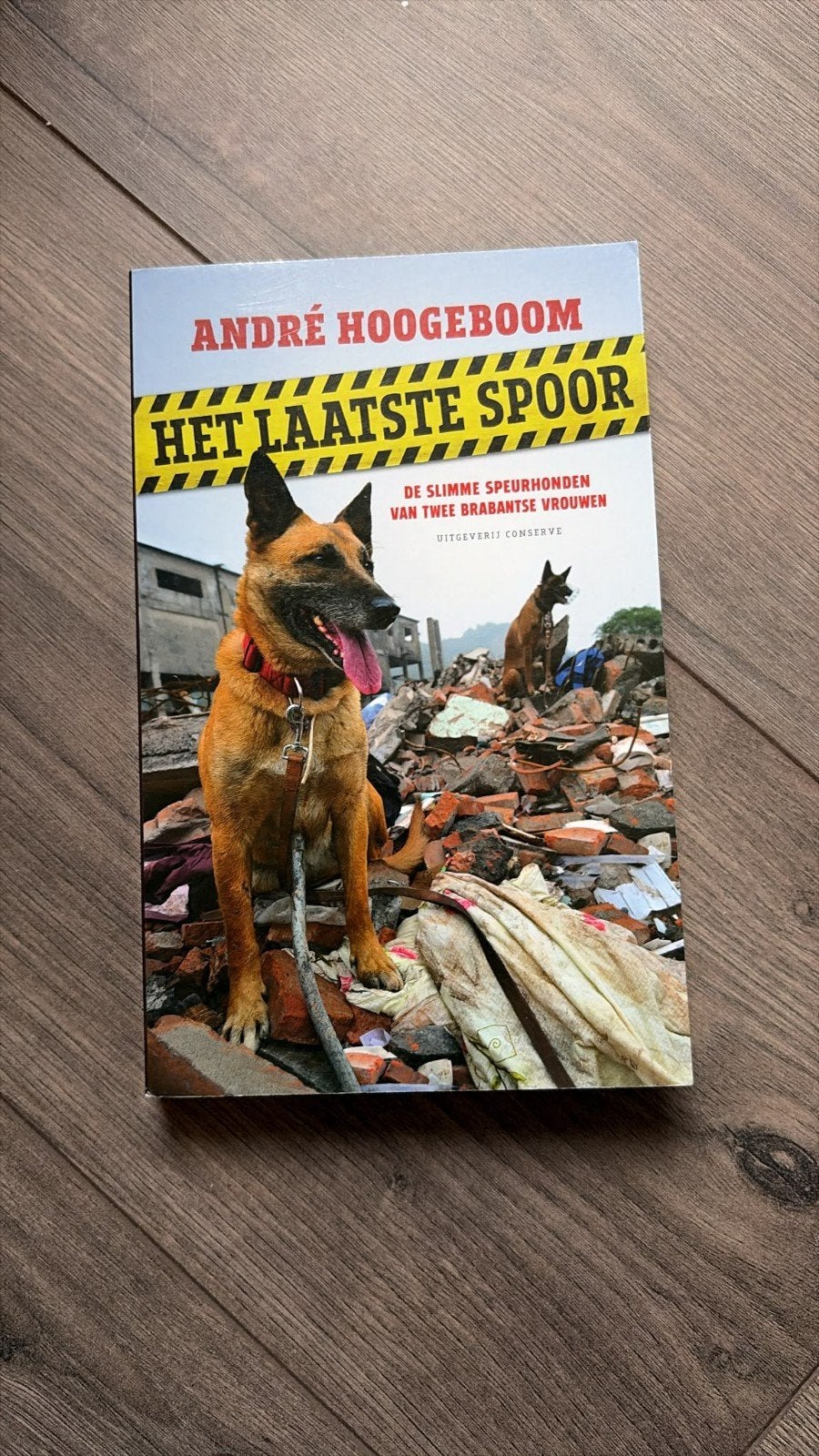 het laatste spoor van Andre Hoogeboom, Ophalen of Verzenden, Zo goed als nieuw