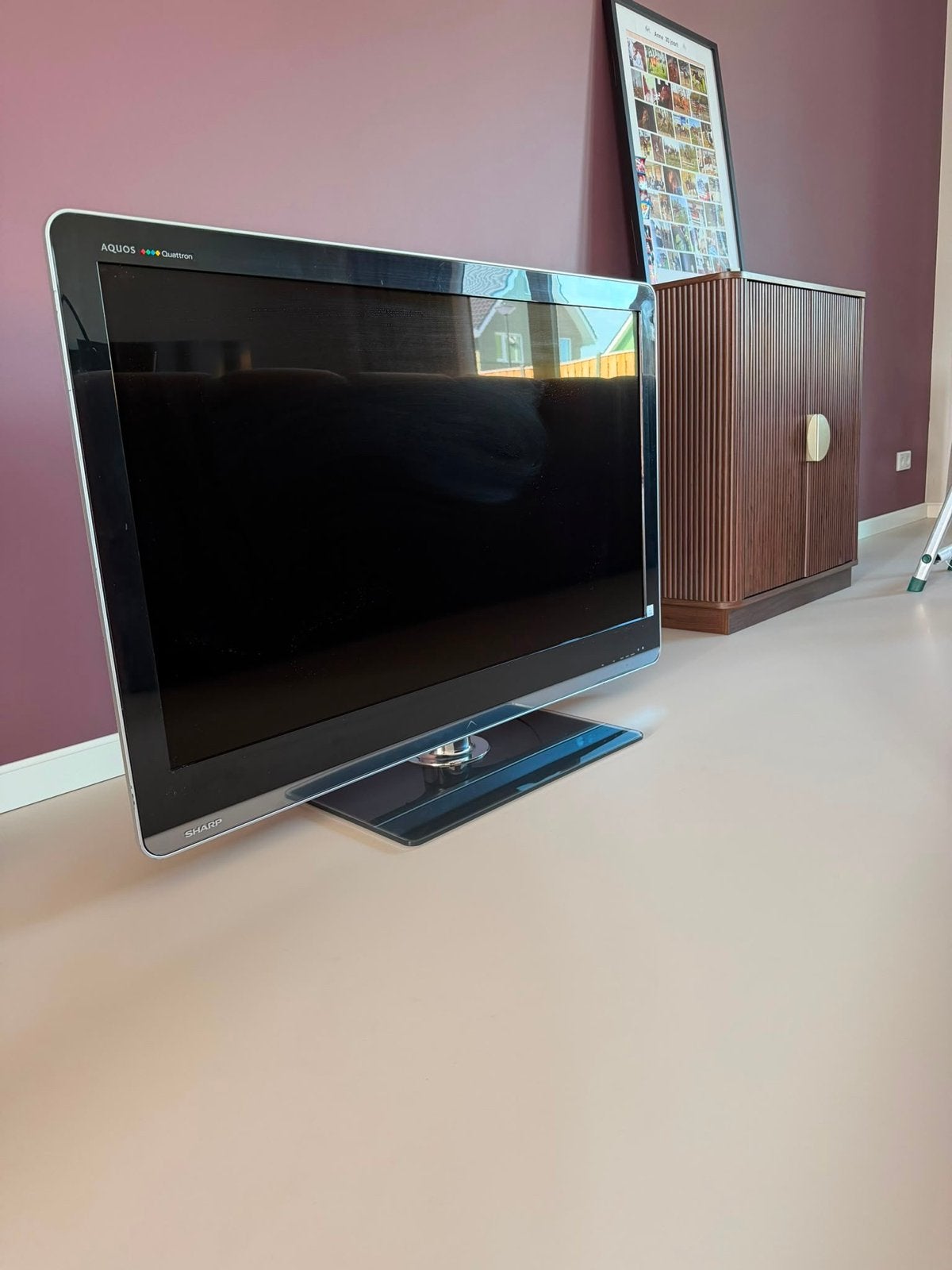 Sharp Aquos Quattron TV - Lichte gebruikssporen, Audio, Tv en Foto, Televisies, Ophalen, Gebruikt, LCD, 100 Hz
