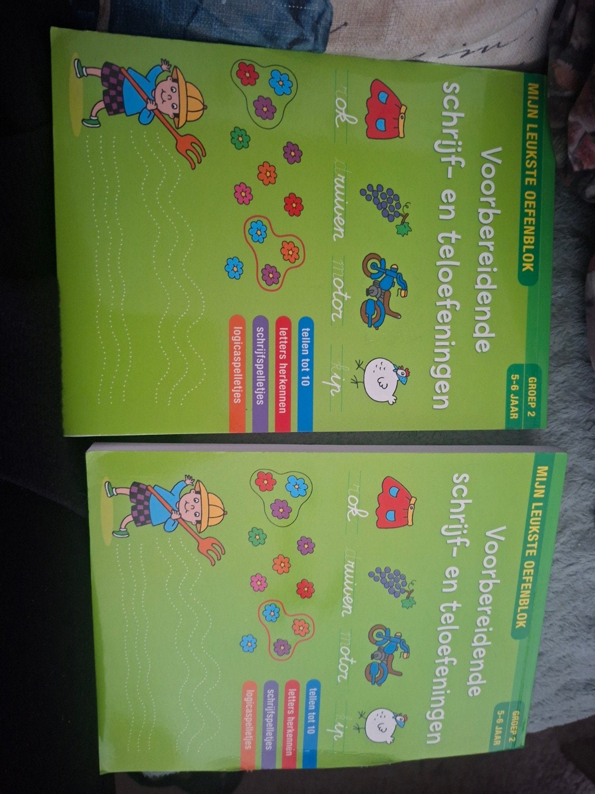 Voorbereidende schrijf en teloefeningen, Ophalen of Verzenden