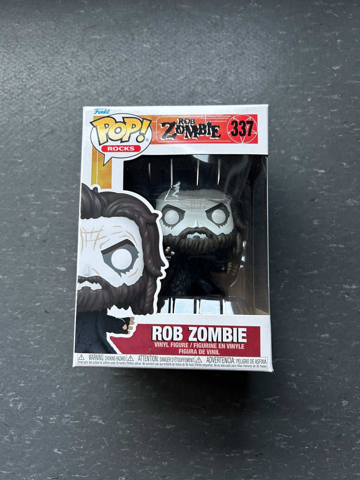Funko Pop! Rocks: Rob Zombie #337 Vinyl Figuur, Ophalen of Verzenden, Nieuw