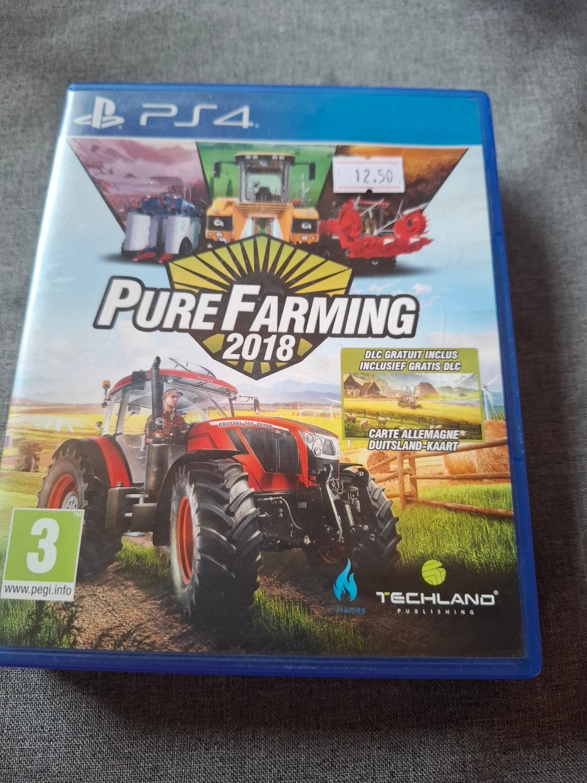 Ps4 pure farming 2018, Spelcomputers en Games, Verzenden, 1 speler, Racen en Vliegen, Zo goed als nieuw
