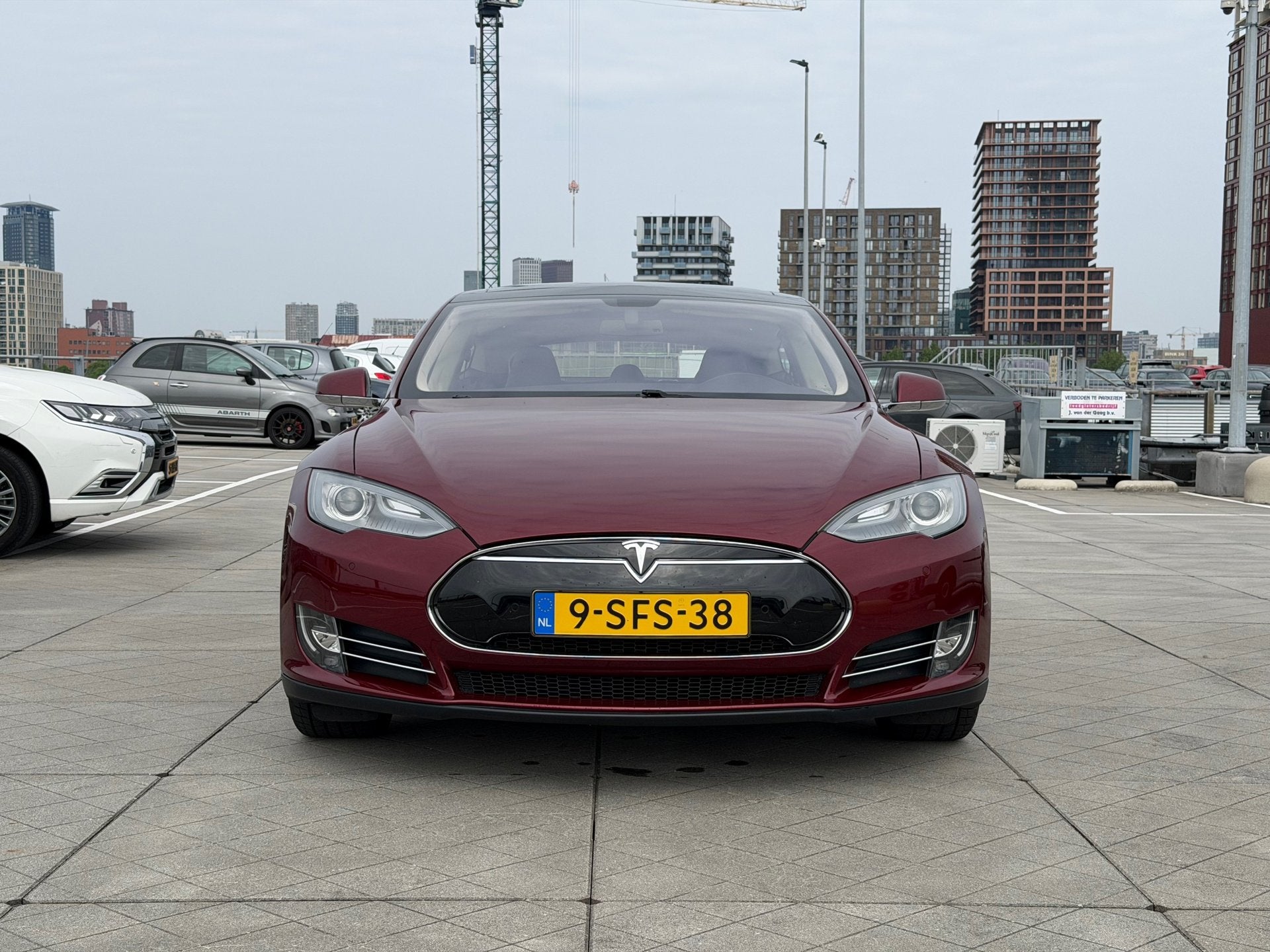 Tesla Model S P85 Performance Signature met Levenslang Free, Auto's, Tesla, Dealer onderhouden, Achterwielaandrijving, Gebruikt