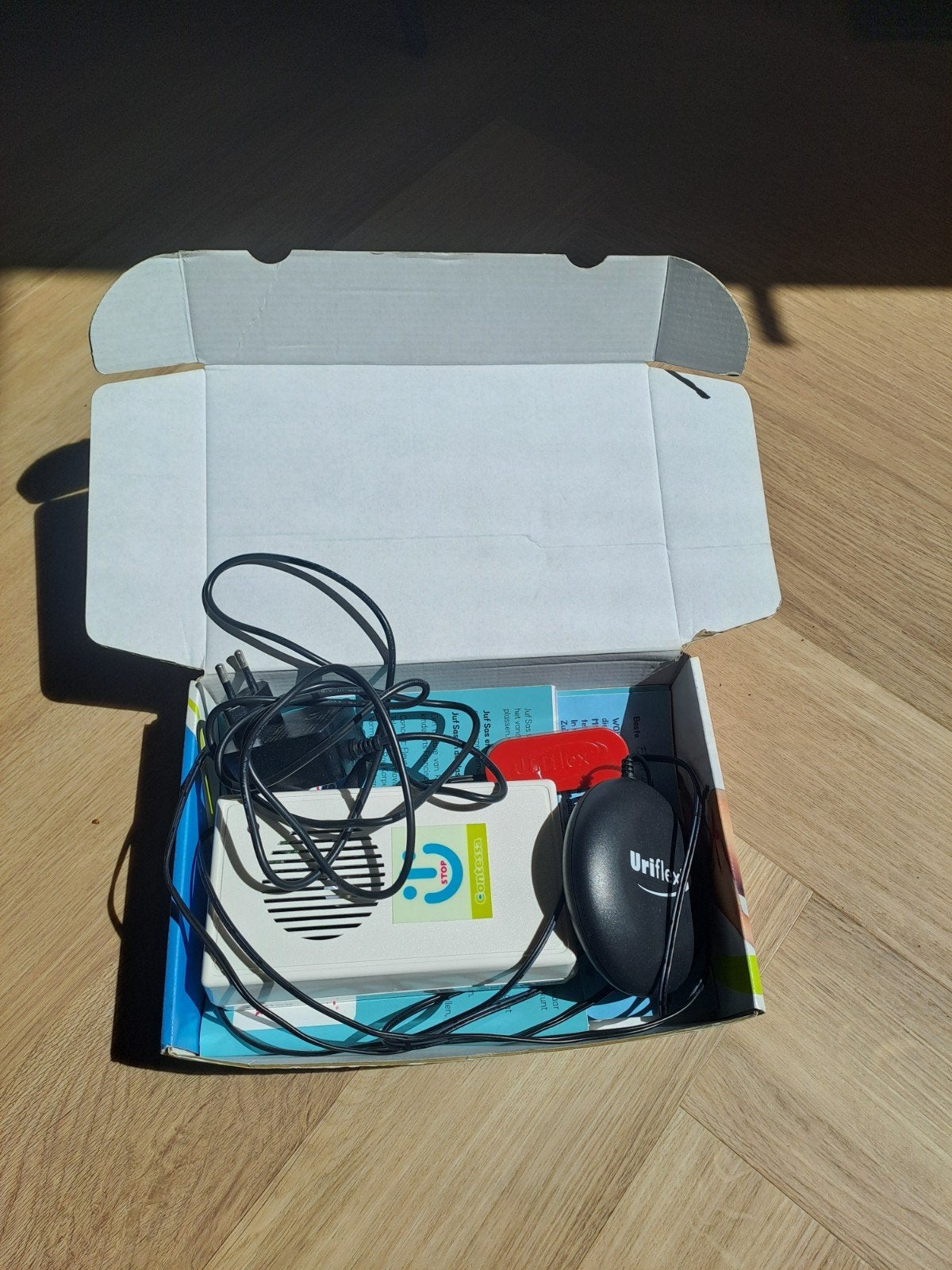Urinflex Contessa plaswekker training set, Ophalen
