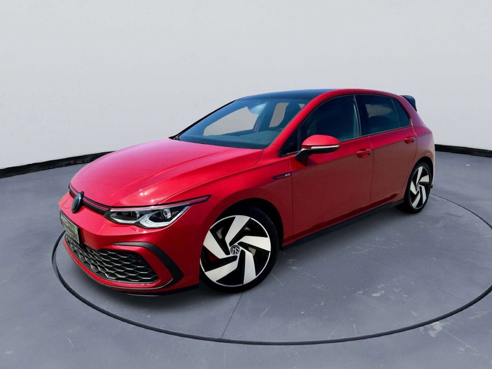Volkswagen Golf GTI 2.0 TSI DSG 245 PK Kings Red Metallic IQ, Automaat, Gebruikt, Zwart, 4 cilinders