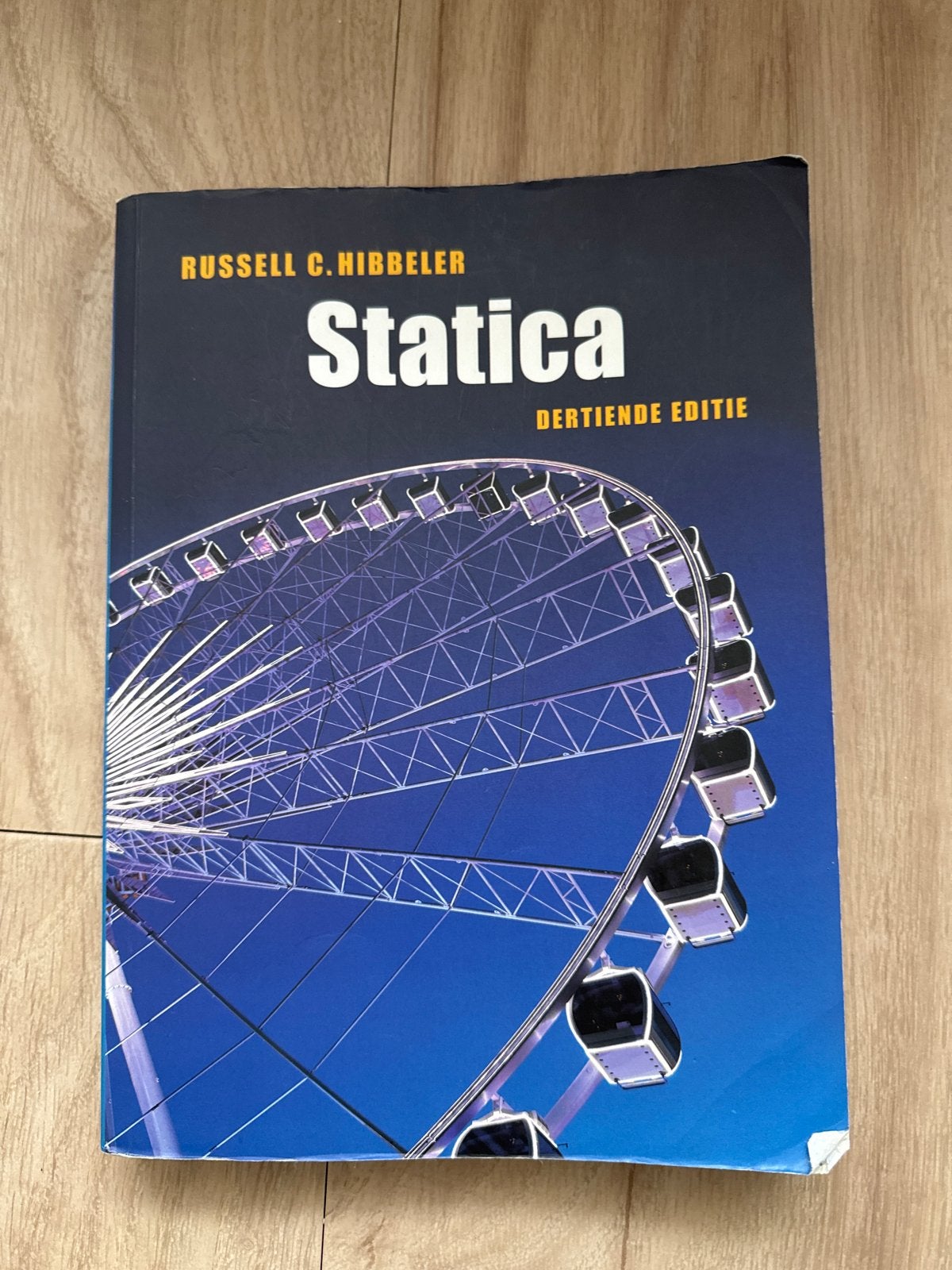 Statica - Russell C. Hibbeler - Tiende Editie, Ophalen of Verzenden, Beta, Gelezen, HBO