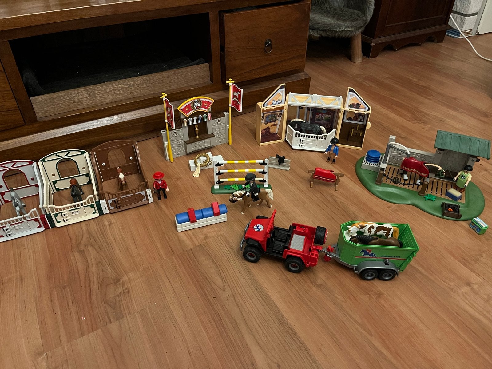 Grote Playmobil Paarden-set met Accessoires (6929, 5224, 541, Losse onderdelen, Overige typen, Ophalen of Verzenden, Zo goed als nieuw