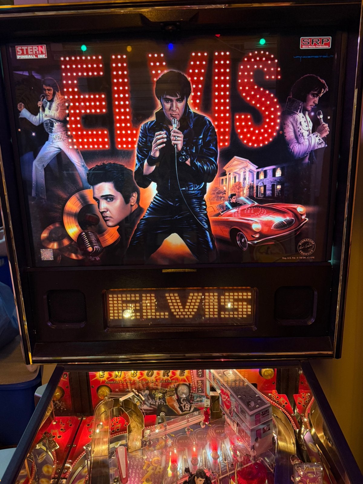 Flipperkast Elvis, Ophalen, Zo goed als nieuw, Flipperkast