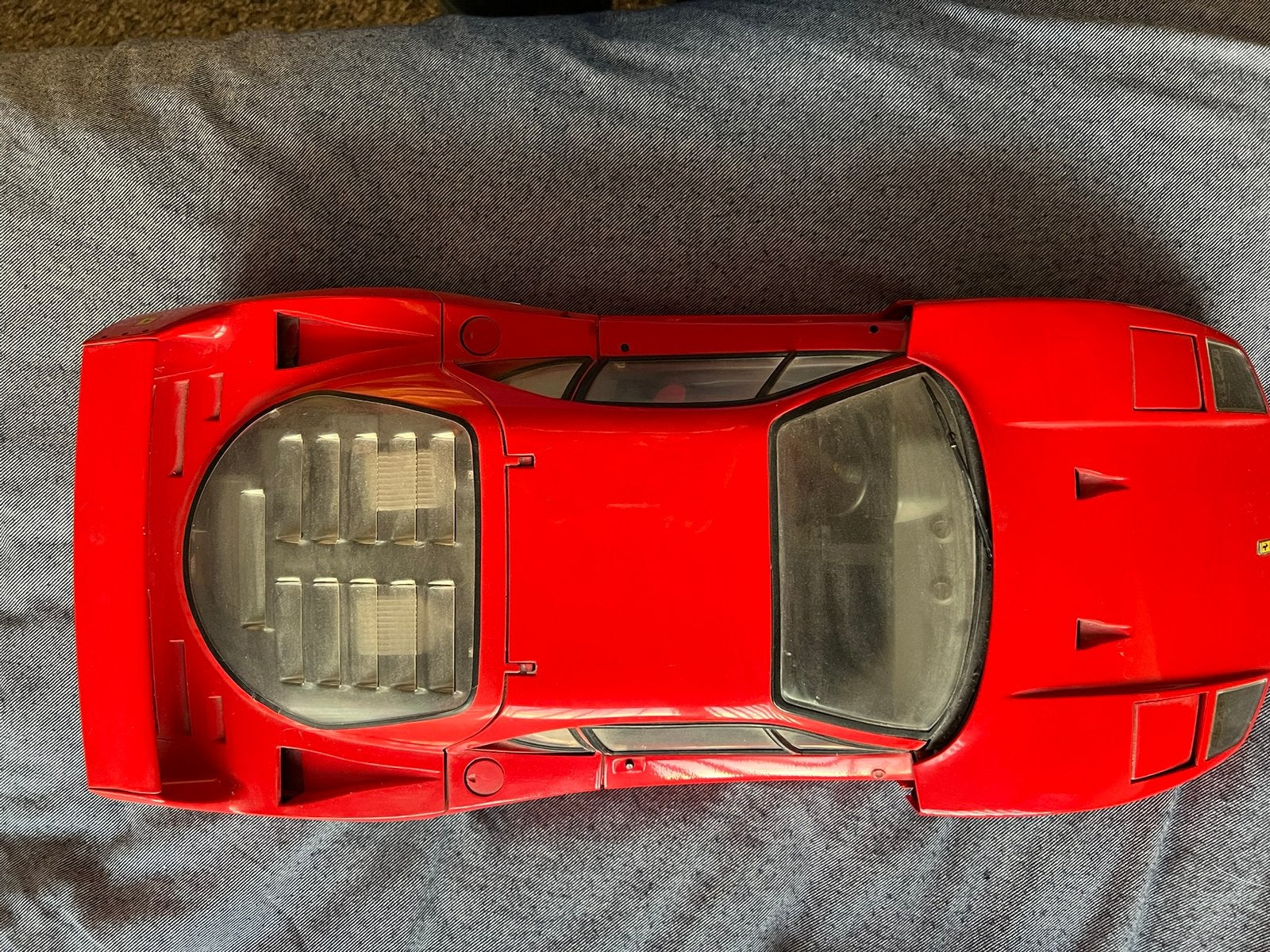 De F40 van ferrari.  Pocher, Hobby en Vrije tijd, Modelauto's | 1:5 tot 1:12, Ophalen of Verzenden, Gebruikt, 1:5 t/m 1:8, Auto