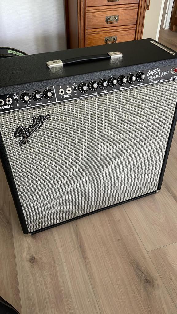 TubeKing Super Reverb incl lichte case, Muziek en Instrumenten, Ophalen, Zo goed als nieuw, Minder dan 50 watt