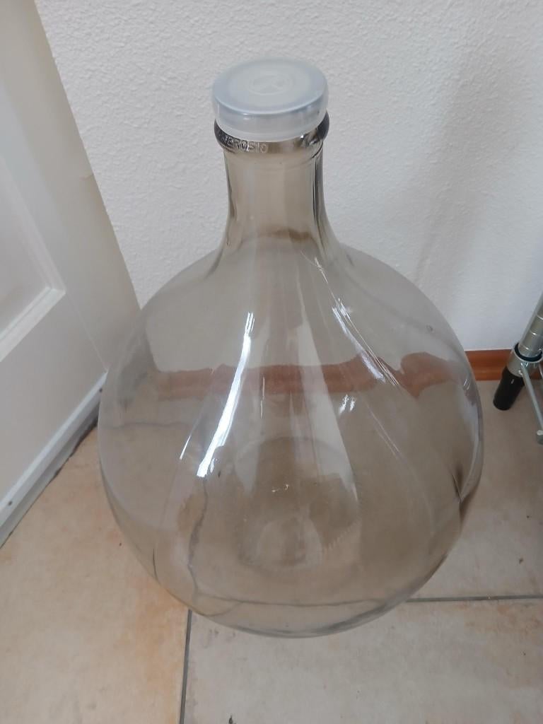 Grote glazen fles / Gistfles / TuinVaas / Mandfles, Ophalen