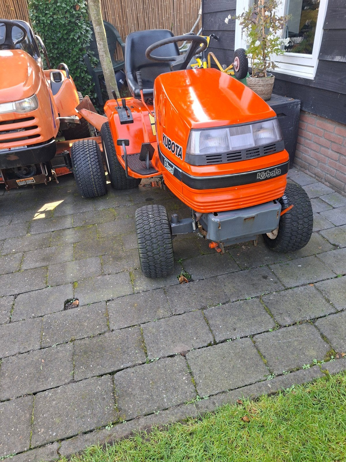 Kubota 1700 3 cilinder diesel hydrostaat zitmaaier, Ophalen of Verzenden, Gebruikt, Kubota