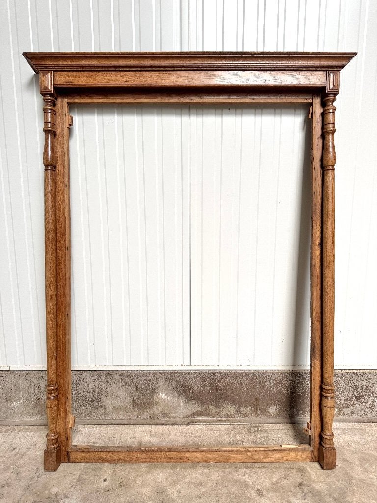 antieke SPIEGELLIJST of MENUBORD welkomstbord KRIJTBORD, Ophalen of Verzenden