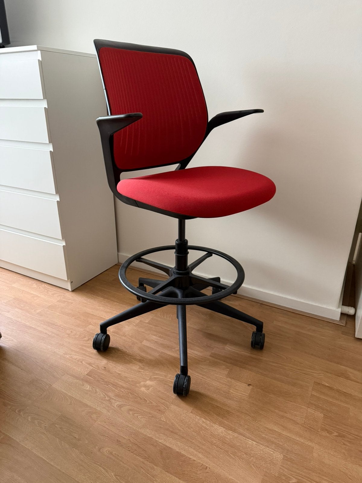 Hoge bureaustoel voor Presentatie, Ophalen, Ergonomisch, Nieuw, Zwart