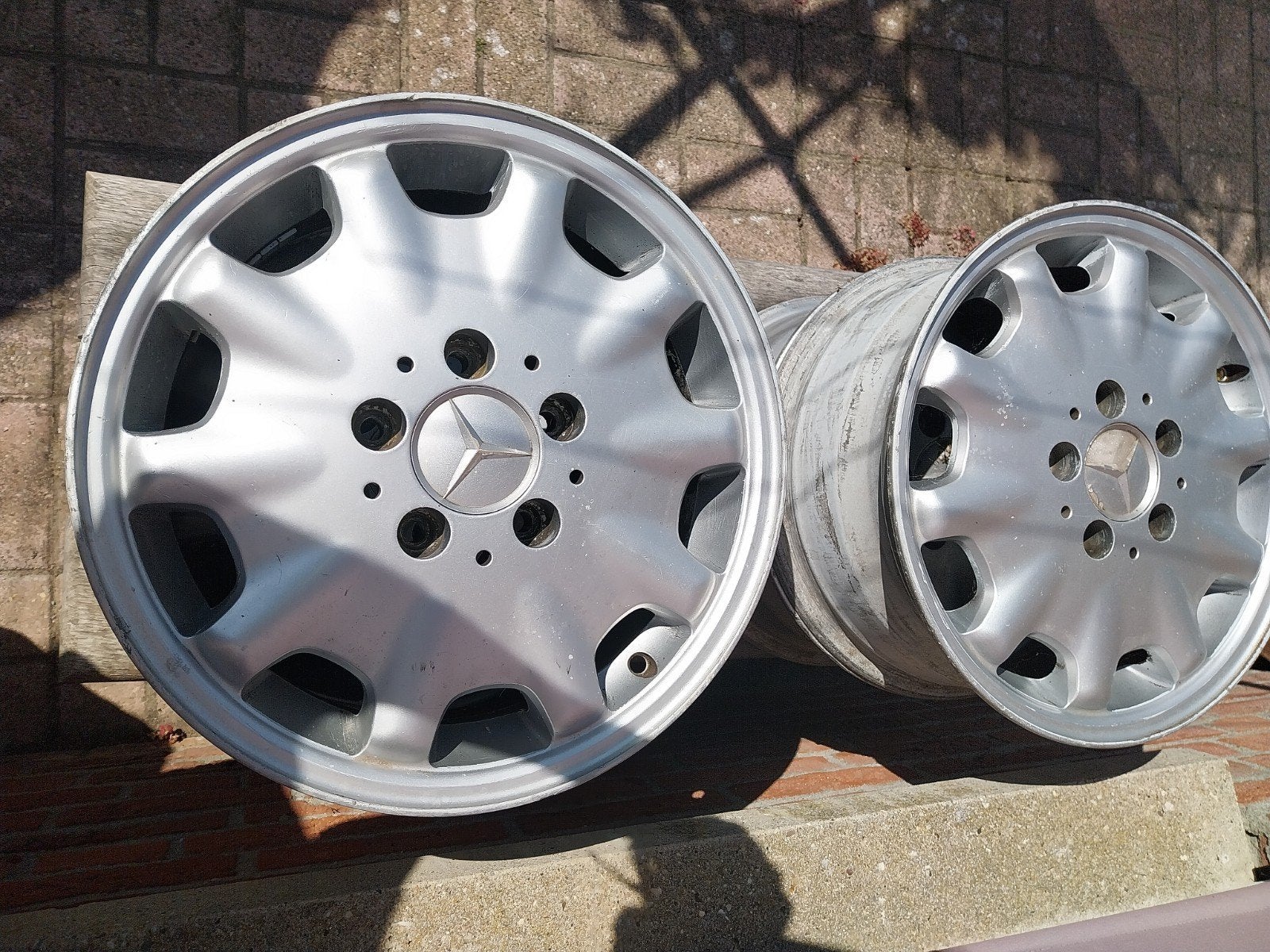 Mercedes-Benz 15 inch velgen, Gebruikt, 15 inch, Velg(en), Ophalen of Verzenden