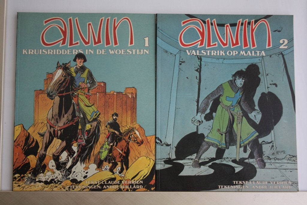 Alwin deel 1 & 2 1982 ongelezen, Meerdere stripboeken, Ophalen of Verzenden, Nieuw
