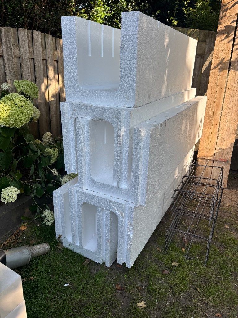 EPS Funderingskist, Doe-het-zelf en Verbouw, Isolatie en Afdichting, Ophalen, Nieuw, 5 tot 10 m², Piepschuim (Tempex)