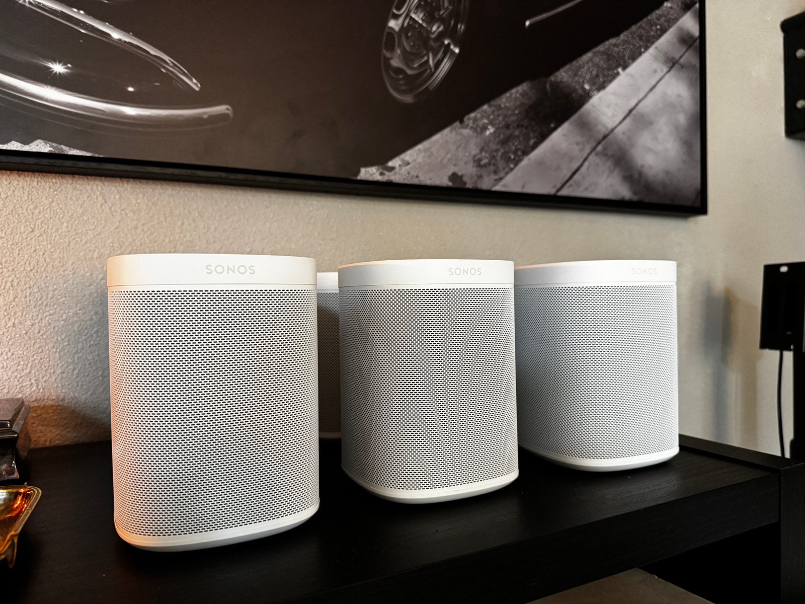 6x Sonos One (5x SL, 1x Gen 2) Wit - Nieuwstaat