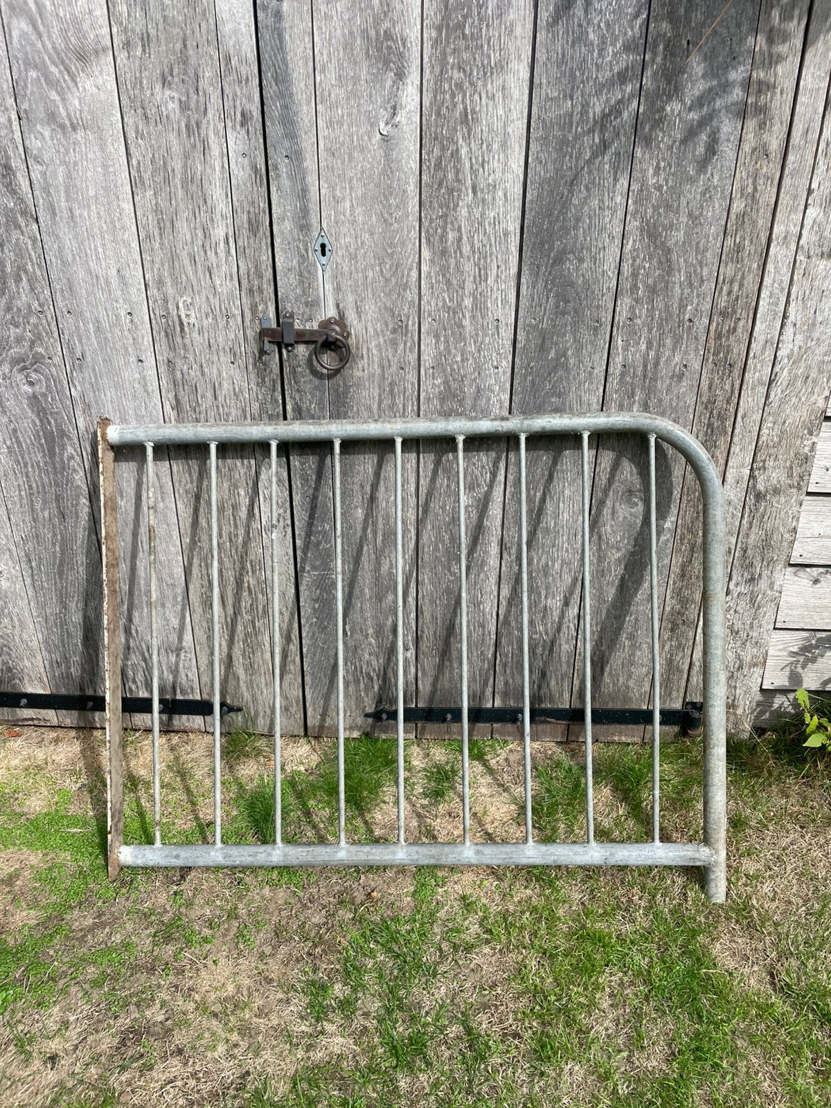Stalen Hek, Tuin en Terras, Ophalen of Verzenden, Gebruikt, IJzer, Sierhekwerk