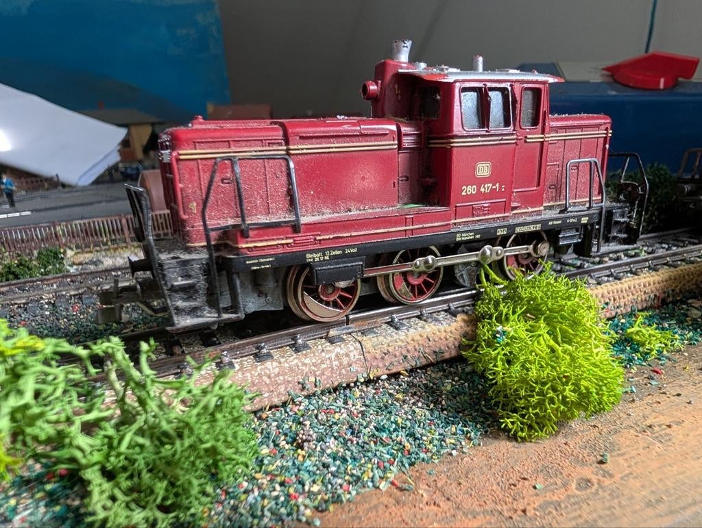 Märklin DB 280 417-1V60  Locomotief - Gebruikt, Wisselstroom, Gebruikt, Locomotief, Ophalen of Verzenden