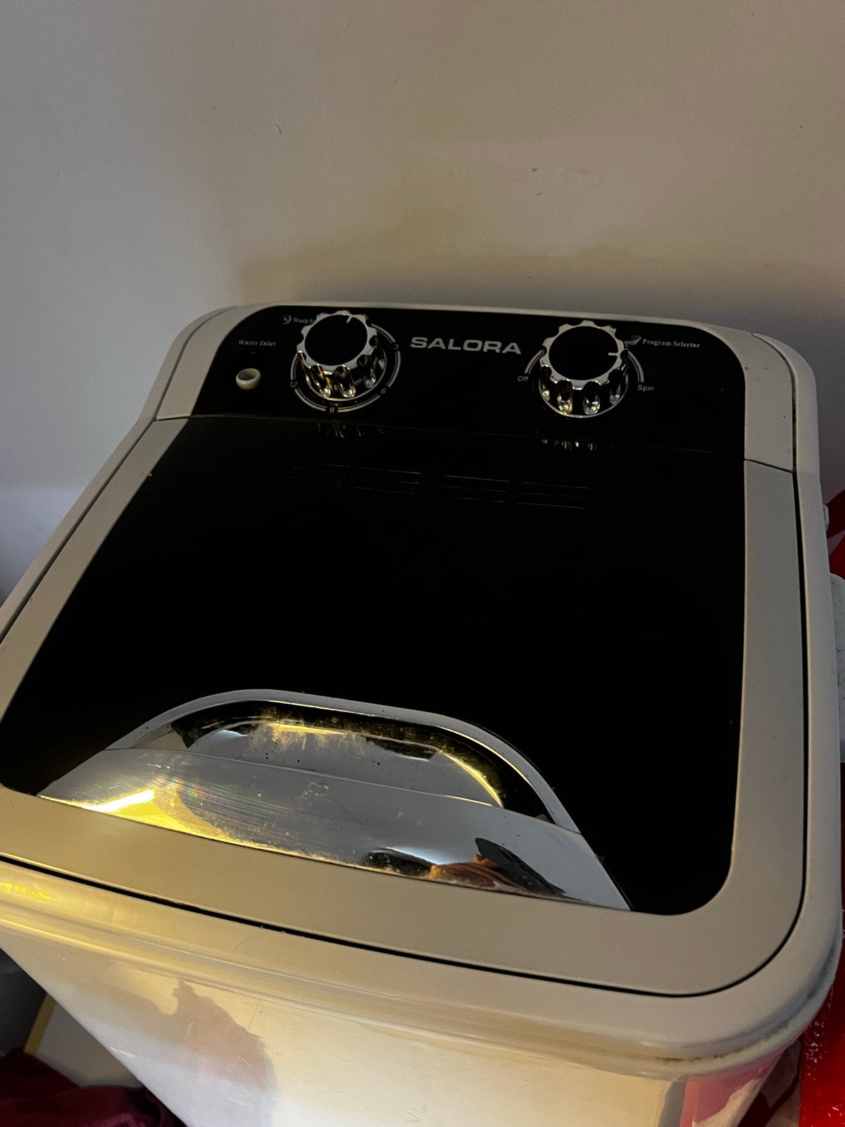 Salora Mini Wasmachine - Compact en Efficiënt, Minder dan 85 cm, Minder dan 4 kg, Bovenlader, Ophalen of Verzenden