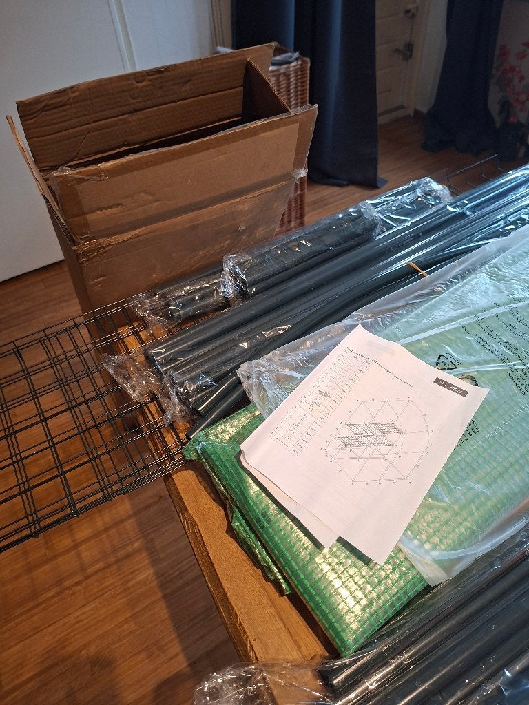 lendo online muurkas 200x100x214cm nieuwin doos 45 euro, Tuin en Terras, Ophalen, Nieuw, Kweektent