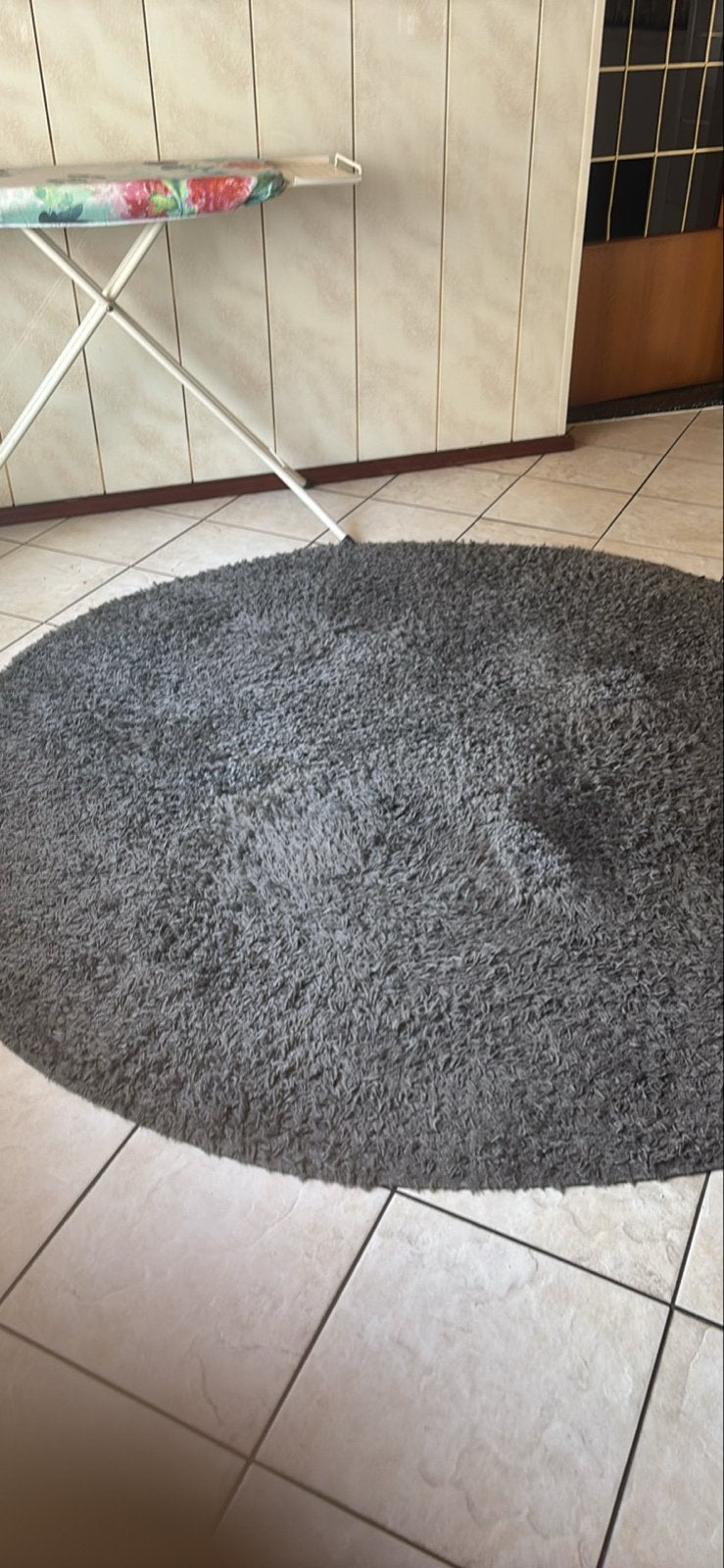 Mooi rond vloerkleed, doorsnee 2 meter, Huis en Inrichting, Stoffering | Tapijten en Kleden, Gebruikt, Rond, Ophalen of Verzenden