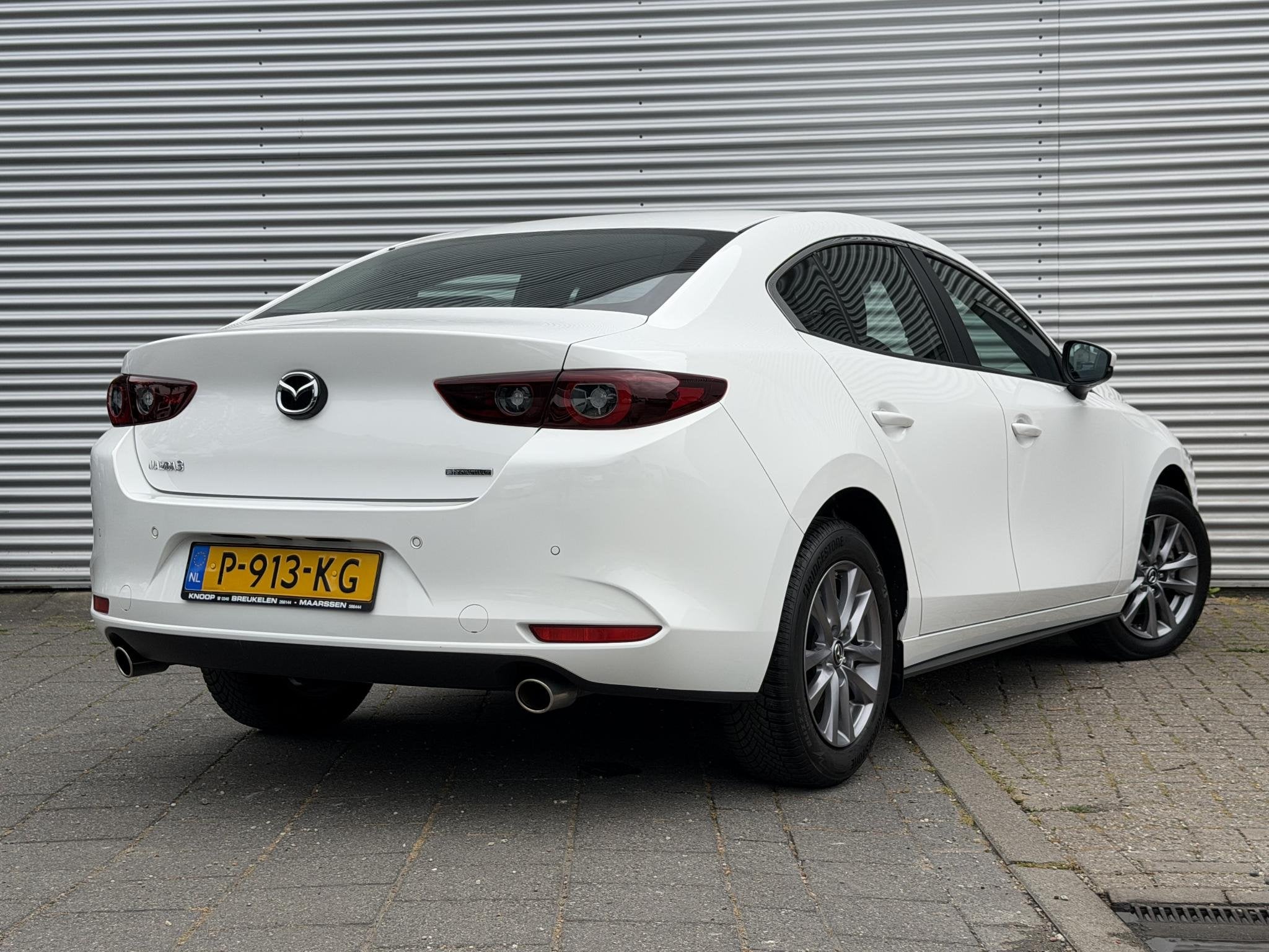 Mazda 3 2.0 e-SkyActiv-G M Hybrid 122 | Navigatie | PDC | De, Auto's, Mazda, Stof, Gebruikt, 4 cilinders, Origineel Nederlands