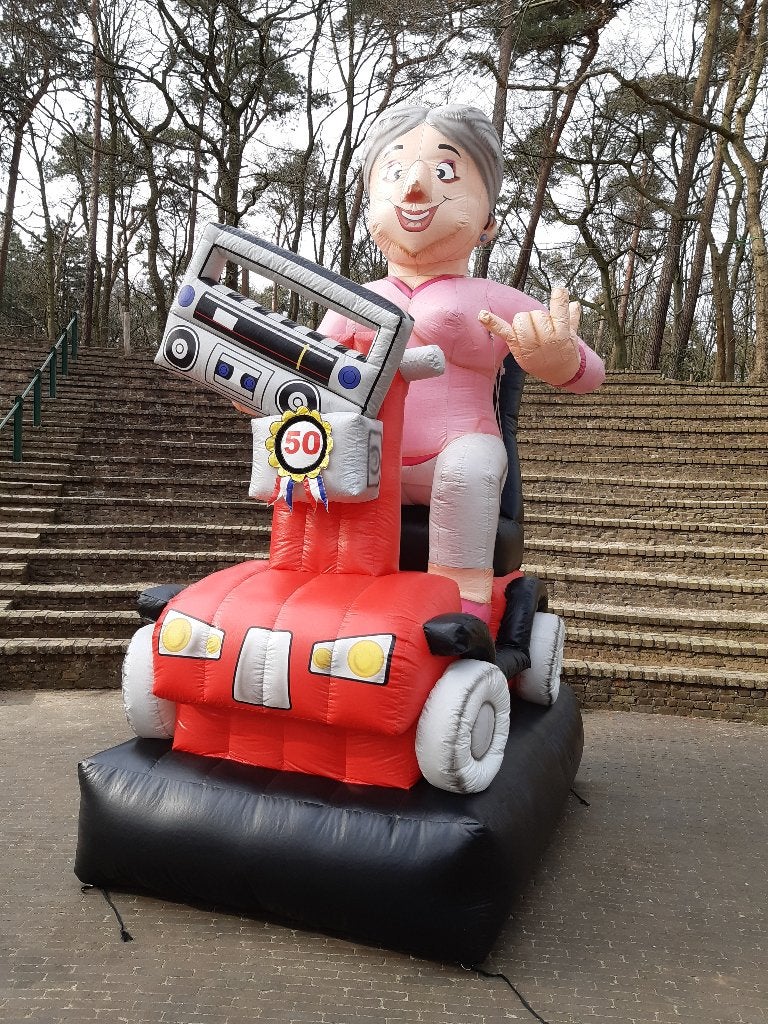 Te Huur Sarah op scootmobiel 50 jaar, Ophalen, Gebruikt, Abraham of Sarah