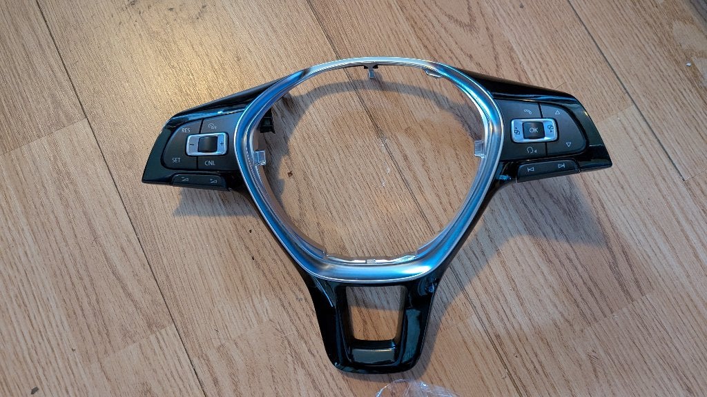 Volkswagen Polo 6C MF stuur inleg met cruise control, Ophalen of Verzenden, Gebruikt, Volkswagen