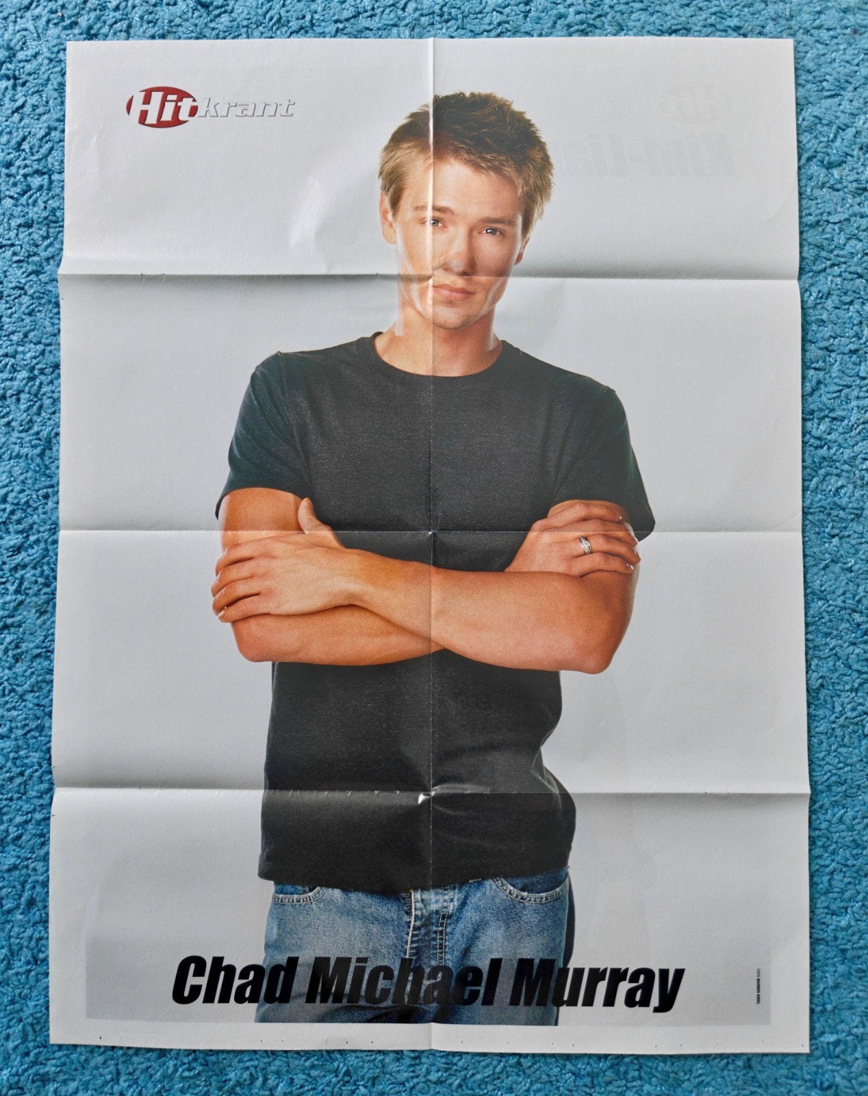 Chad Michael Murray poster hitkrant vintage, Rechthoekig Staand, Nieuw, Ophalen of Verzenden, A1 t/m A3