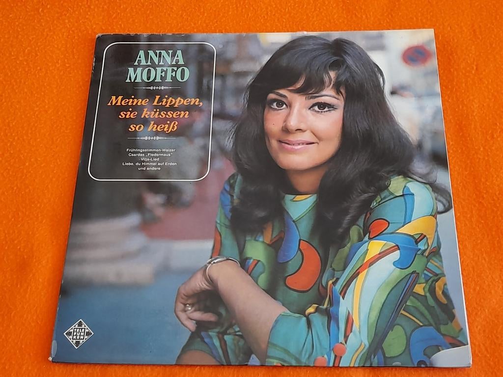Anna Moffo - Meine Lippen, sie küssen so heiss, Gebruikt, Ophalen of Verzenden, Romantiek, 12 inch