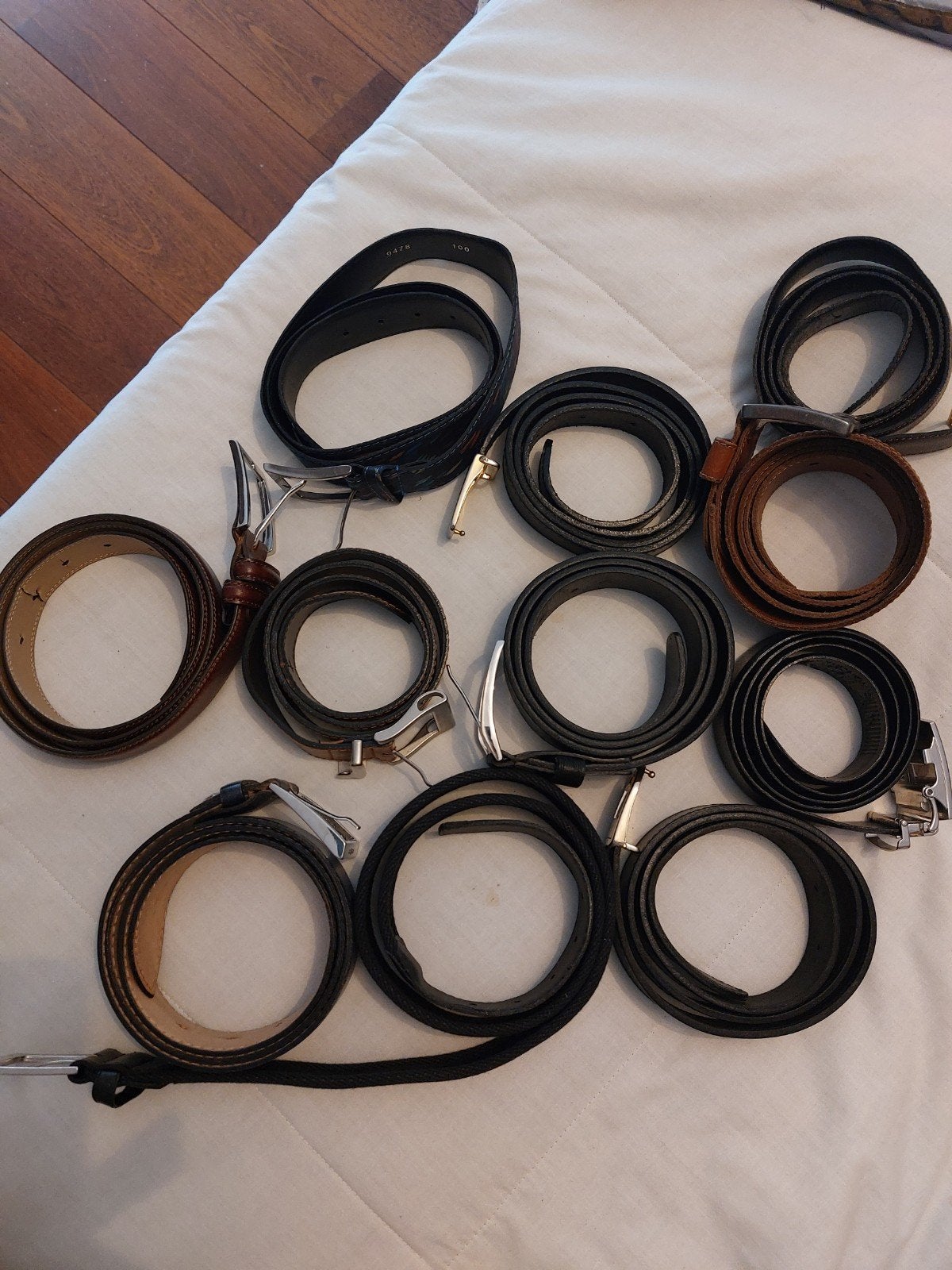 Diverse herenriemen - Verschillende maten en kleuren, Kleding | Heren, Ophalen, Overige kleuren, Echt leder, Riem of Ceintuur