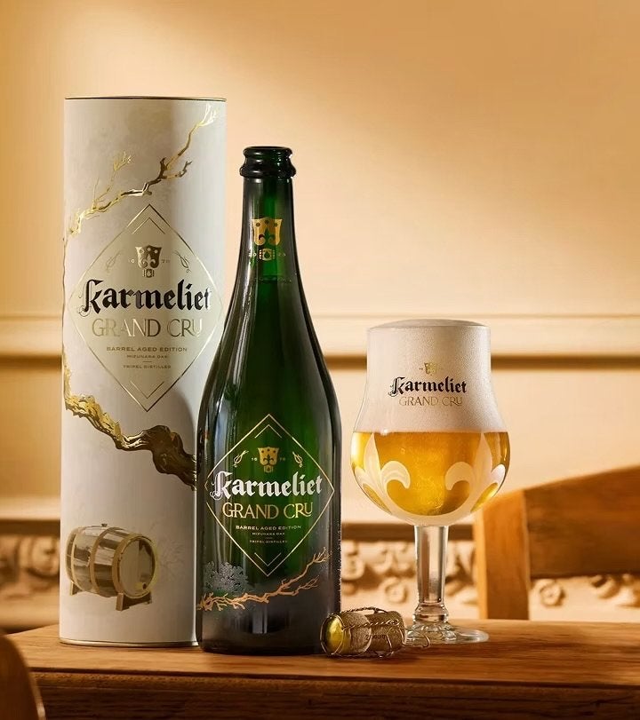 Tripel Karmeliet Grand Cru 2025 vatgerijpt, Verzamelen, Biermerken, Ophalen of Verzenden, Nieuw, Flesje(s), Overige merken