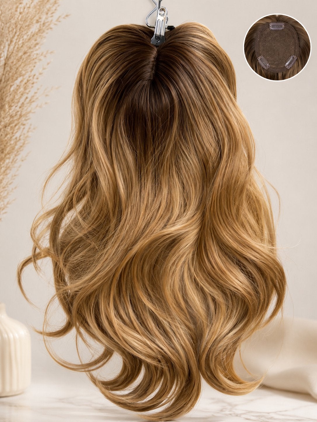 Haartopper Hair Topper Lace Wig Toupet haarverdichting €47, Ophalen of Verzenden, Nieuw, Pruik of Haarverlenging