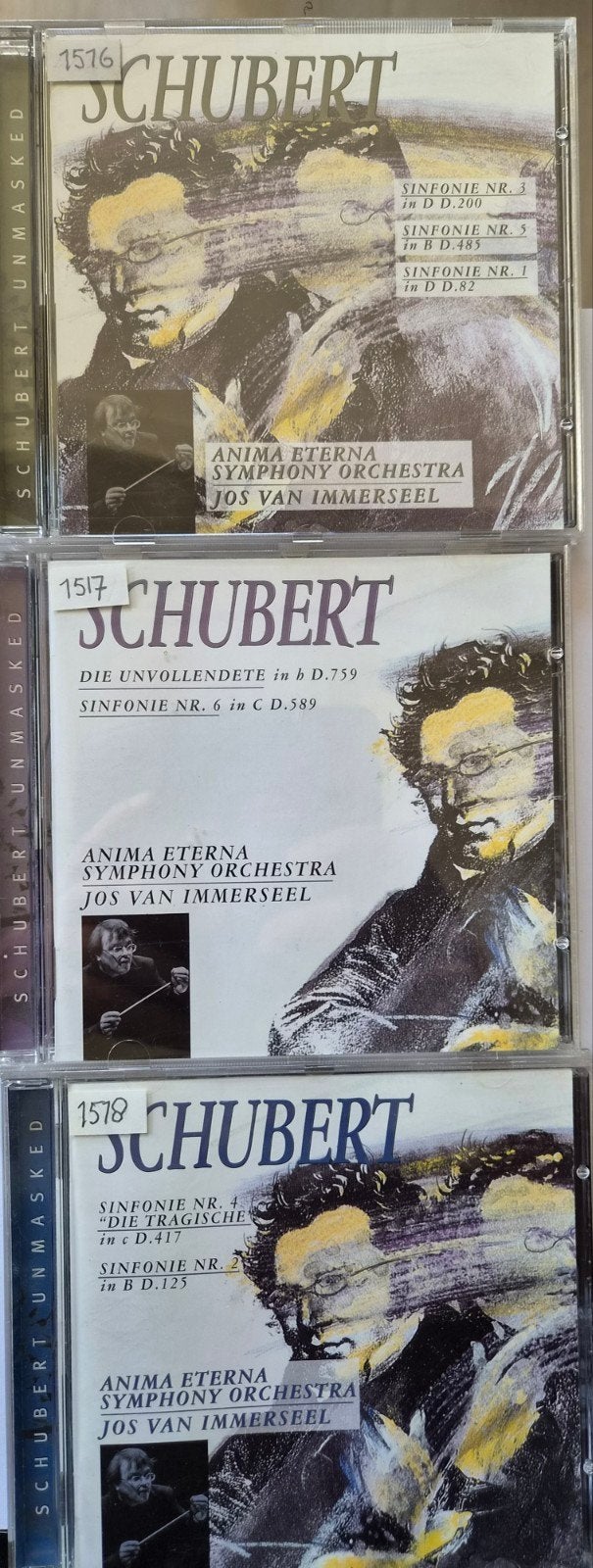 Schubert Symfonieën - Anima Eterna Symphony Orchestra, Schubert, Ophalen of Verzenden, Zo goed als nieuw, Romantiek