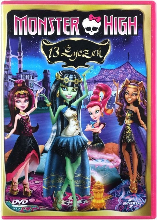 DVD Monster High - 13 Wensen, Animatie, Nederlands, Engels, Ophalen of Verzenden