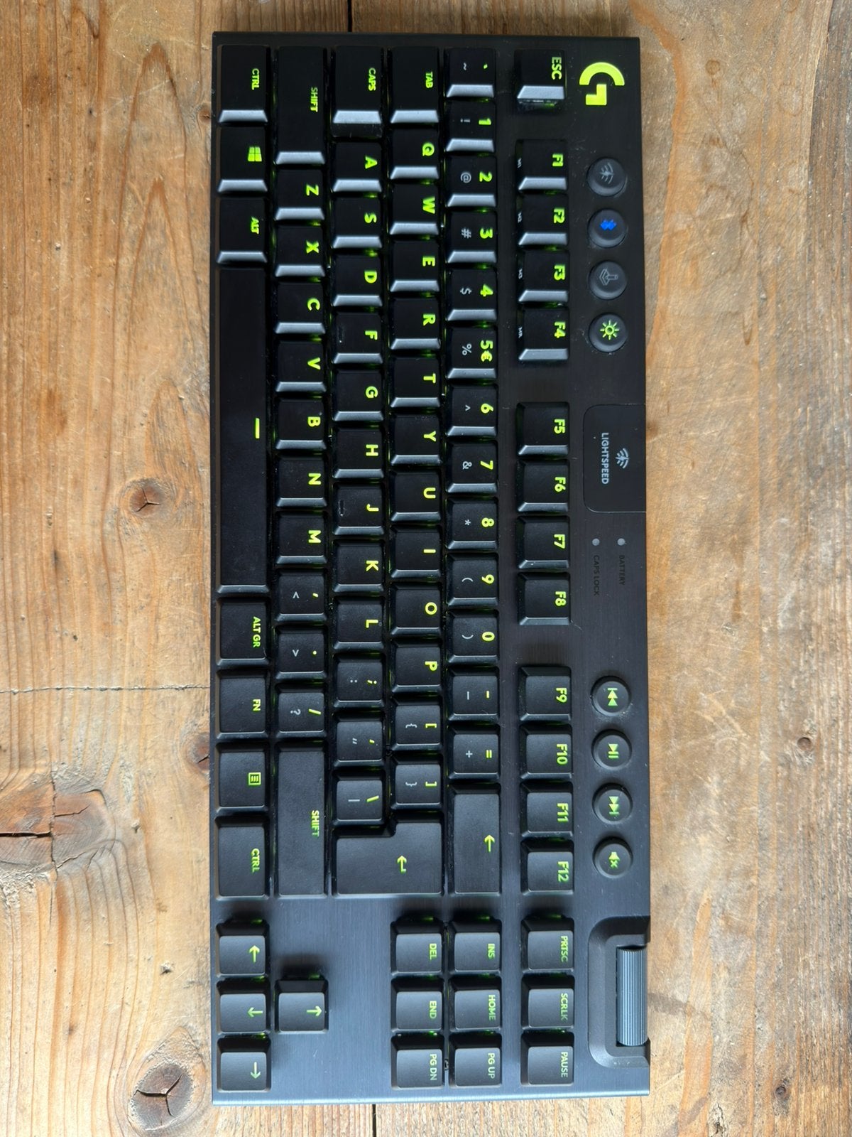 Logitech G915 TKL - GL Tactile - Zwart, Ophalen, Zo goed als nieuw