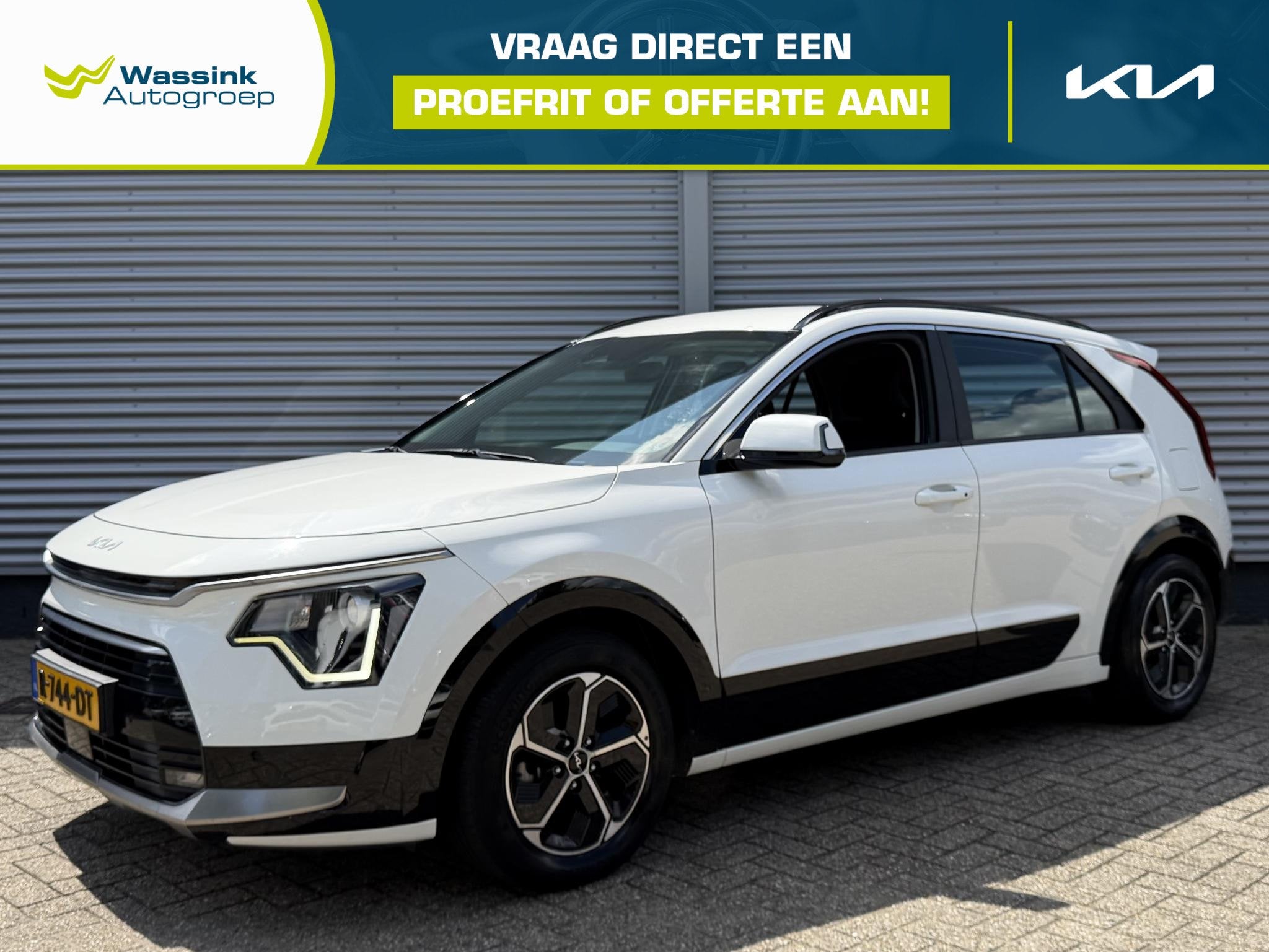 Kia Niro 1.6 GDi Hybrid DynamicLine | Trekhaak | Camera | Cl