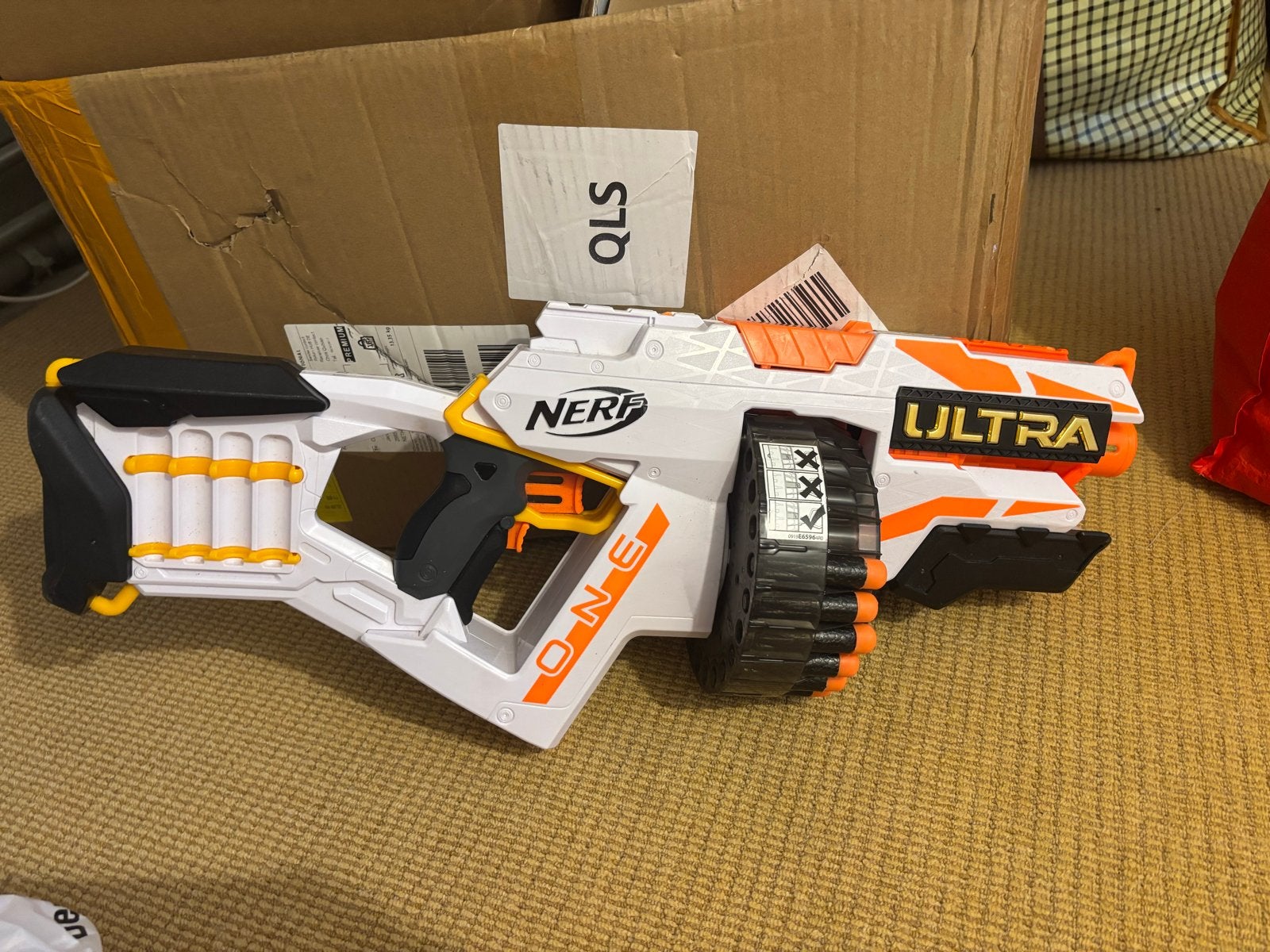 Nerf Ultra One Blaster met Darts, Ophalen of Verzenden, Gebruikt, Jongen of Meisje