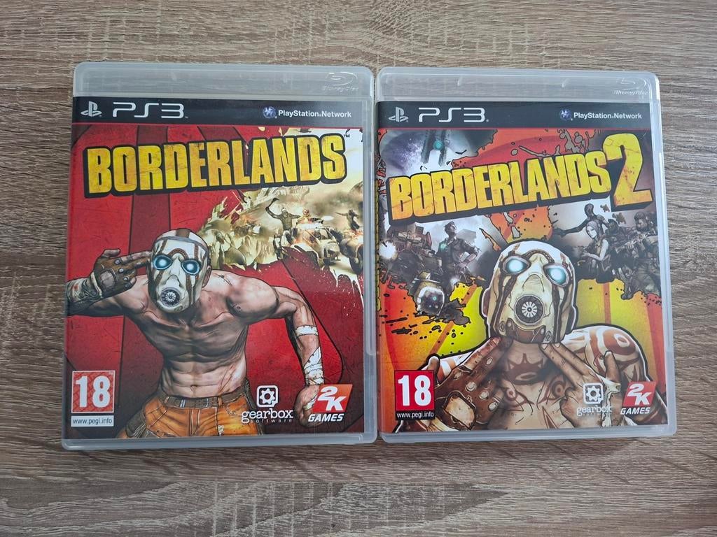 PS3 Borderlands + Borderlands 2, Online, Gebruikt, Vanaf 18 jaar, Shooter
