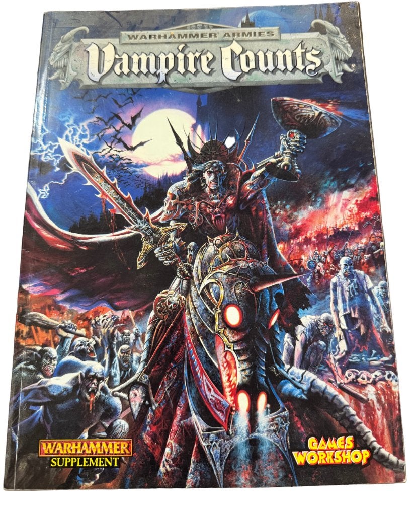 Warhammer Fantasy Vampire Counts 5th Edition Army Book, ., Warhammer, Ophalen of Verzenden, Zo goed als nieuw
