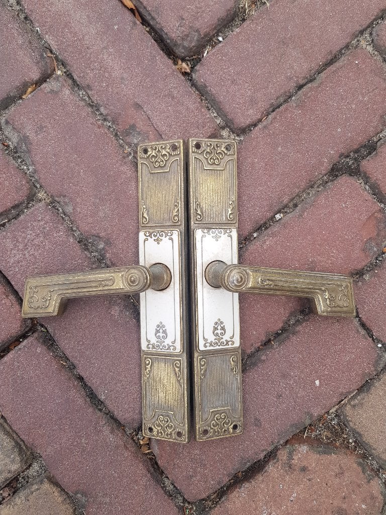 Klassieke Italiaanse Deurklinken – Messing / Barok, Ophalen of Verzenden