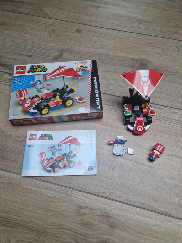 LEGO Super Mario Mariokart 72032 - Complete set met doos, Overige thema's, Lego, Ophalen of Verzenden, Zo goed als nieuw