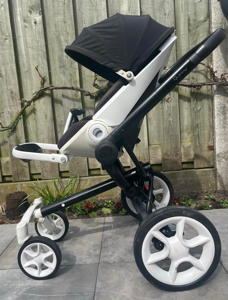 Quinny Moodd kinderwagen - Zwart/Wit, Kinderen en Baby's, Kinderwagens en Combinaties, Ophalen of Verzenden, Gebruikt, Kinderwagen