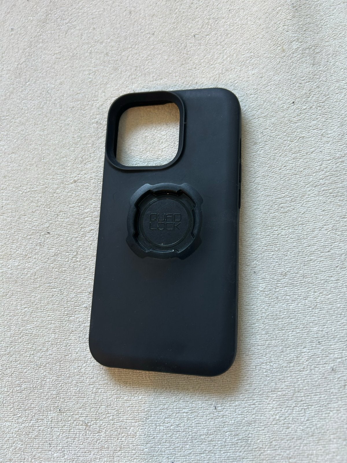 Quad Lock Hoesje voor iPhone 13 Pro - Zwart, Kunststof, Zwart, IPhone 13 Pro, Verzenden