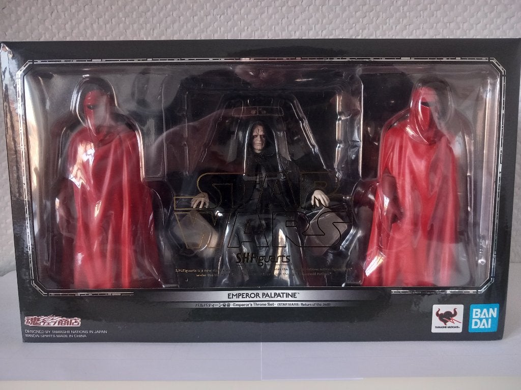 S.H. Figuarts Emperor Palpatine, Verzamelen, Ophalen of Verzenden, Zo goed als nieuw, Actiefiguurtje